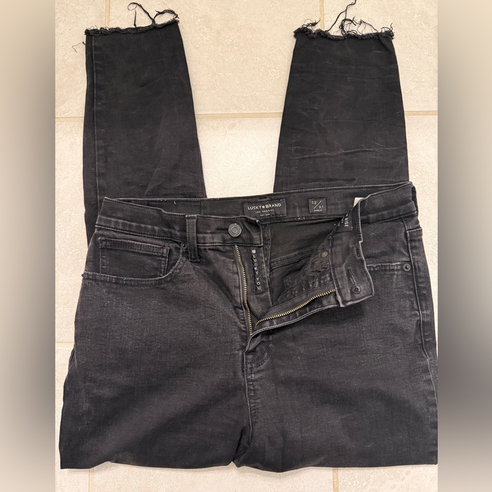 Lucky Brand Charcoal Denim Pants